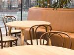 Tomile Ash Wishbone Chair Beech Bentwood Chair 86cm Height