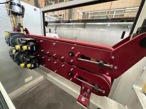 China PVC Price Label Holder Plastic Profile Single Screw Extrusion Machine on sale