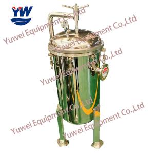 China 304 Ss Bag Filter Housing Stainless Steel Max Flowing 20-30 T on sale