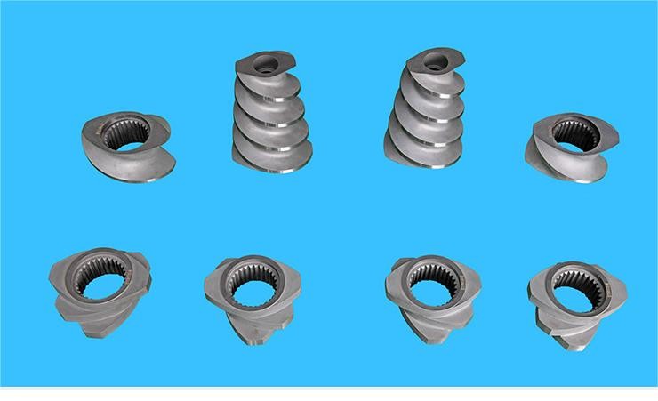 Threaded Element Threaded Block Kneading Block Twin-Screw Plastic Granulator Accessories Meshing Block Kneading Block