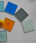 Colored Clear Tinted Float Reflective Tempered Glass in Euro Grey/Bronze/Black