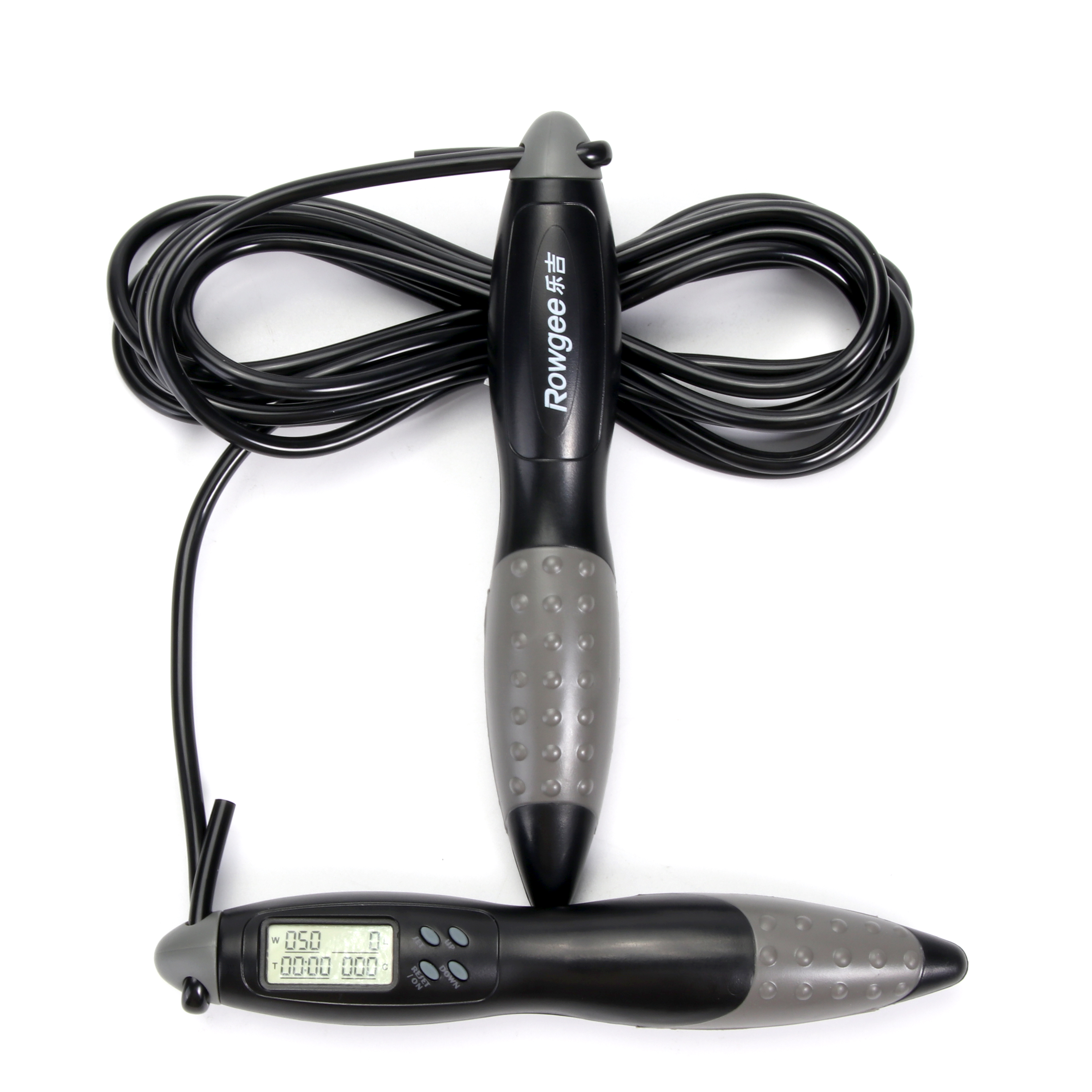 Body Building Equipment Sensor Type Commercial Handle Jump Rope For Indoor Exercise