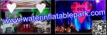 1m Heart Inflatable Decoration , Hanging Inflatable Wedding Decorations
