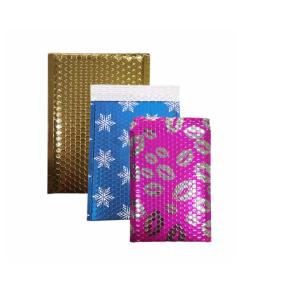 Quality Holographic Bubble Foil Shipping Mailing Bags Metallic Padded Envelopes wholesale