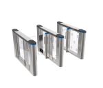 Modern Style Integrated Design Swing Gate Turnstiles Stainless Steel Office