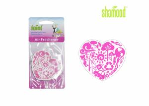 Quality Warm Heart Paper Card Premium Hanging 1 PK Air Freshener wholesale