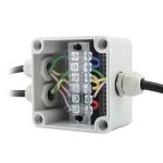 100*100*75mm Pastic Electrical Enclosure Cable Junction Box Connectors Assembled