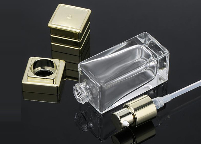 40ML Square Essence Emulsion Glass Cosmetic Bottles
