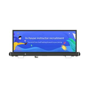 Quality Wind Resistant Taxi Top Advertising Signs Double Sided Digital Dynamic wholesale