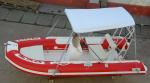 Professional Electric 3.9m Rigid Inflatable Rib Boats Inflatable Rescue Boat