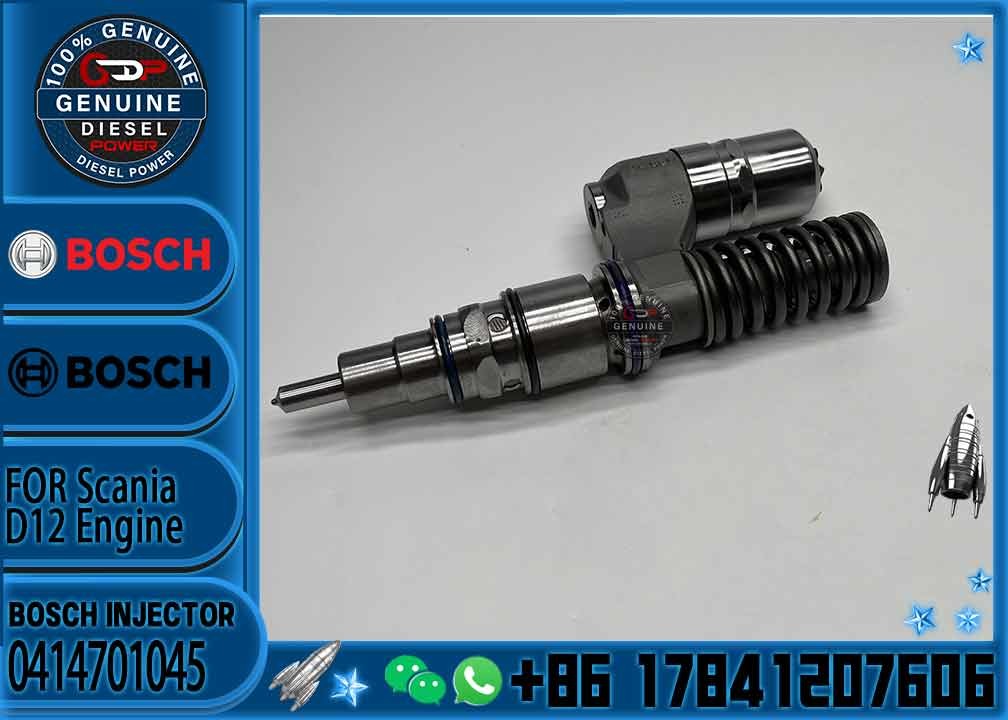 Diesel Unit Fuel Injector 0414701067 0414701045 1805343 For Scania R340 P340 10.6 d
