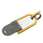 Custom Blank Sublimation PU Leather Luggage Tag For Sublimation Printing