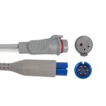 Compatible Mek Monitor to BD transducer IBP adapter cable