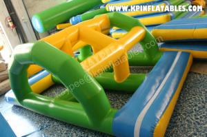 Quality Inflatable water Bridge climbing for aqua park wholesale