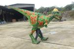 Lifelike Pachycephalosaurus Costume Custom Made For Jurassic Theme Park
