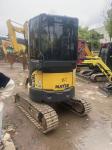 low price used excavator Komatsu PC20 with cab import excav Japan Komatsu