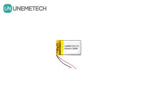 Quality 601218 3.7V 80mAh Rechargeable Small Lithium Polymer Battery For Smart Glasses wholesale