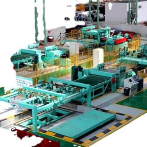 Quality CTL HR Coil Metal Cut To Length Machine High Speed wholesale