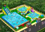 Waterproof Outdoor Inflatable Amusement Park Project For Adults