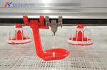 Automatic Broiler Feeders And Drinkers , Plastic Broiler Farm Equipment