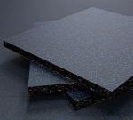 Soundproof Acoustic Rubber Tiles Matting Anti Slip Eco Friendly Material For
