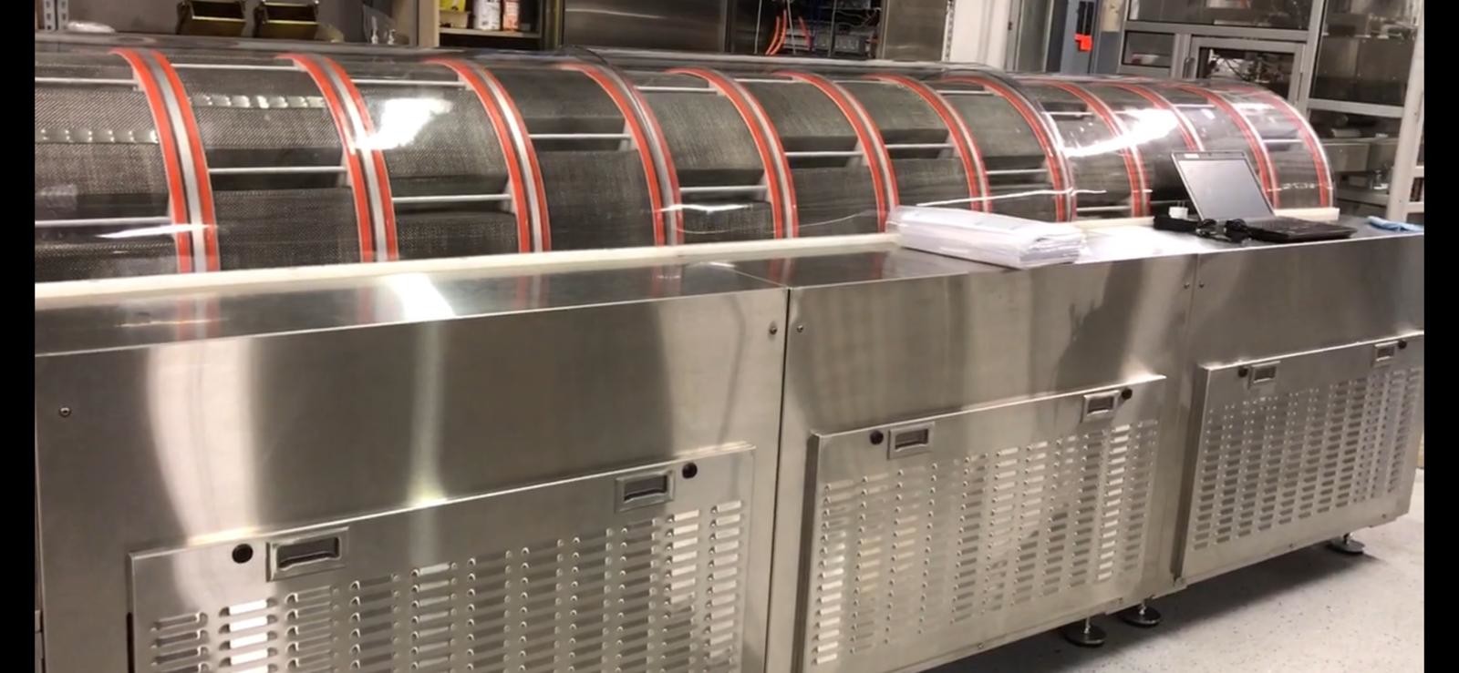 Small Basket Easy Lift Pharmaceutical Machine Tumble Dryer With Heating System