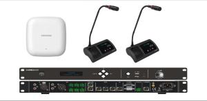Quality VISSONIC 5G WiFi Wireless Conference Microphone ABS Material 2.0W wholesale