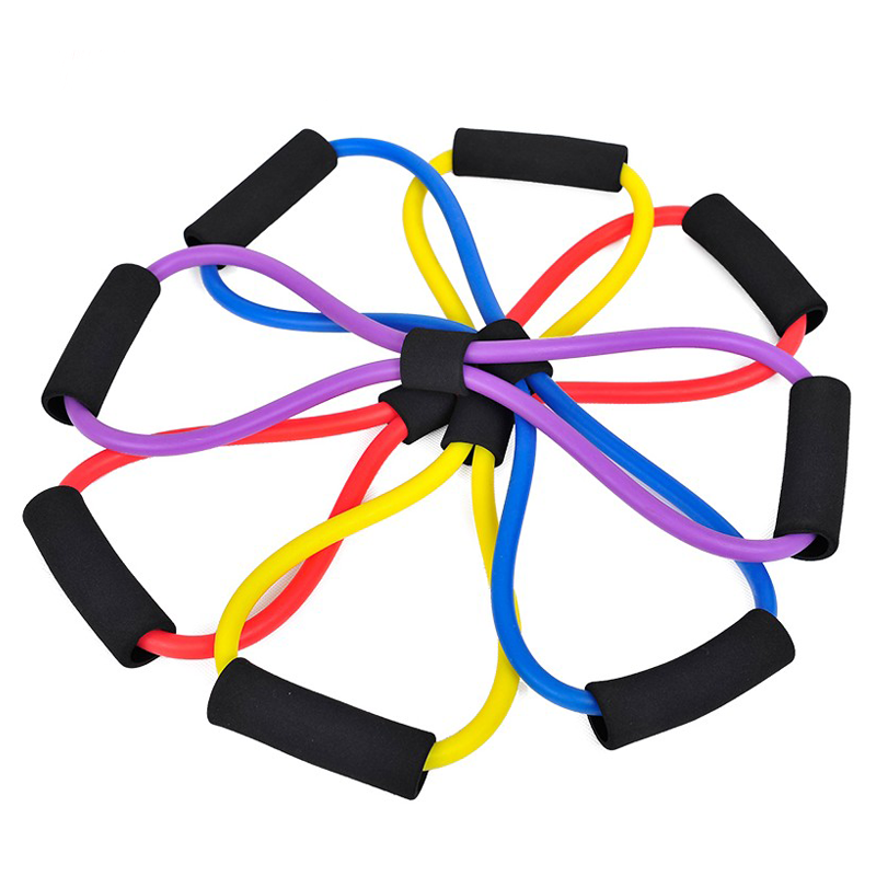 208CM Heavy Resistance Band And Tube Loop Band Exercises Power Training