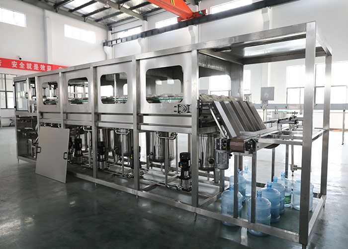Automatic 5 Gallon Bottle Barrel Water Washing Filling Capping Machine