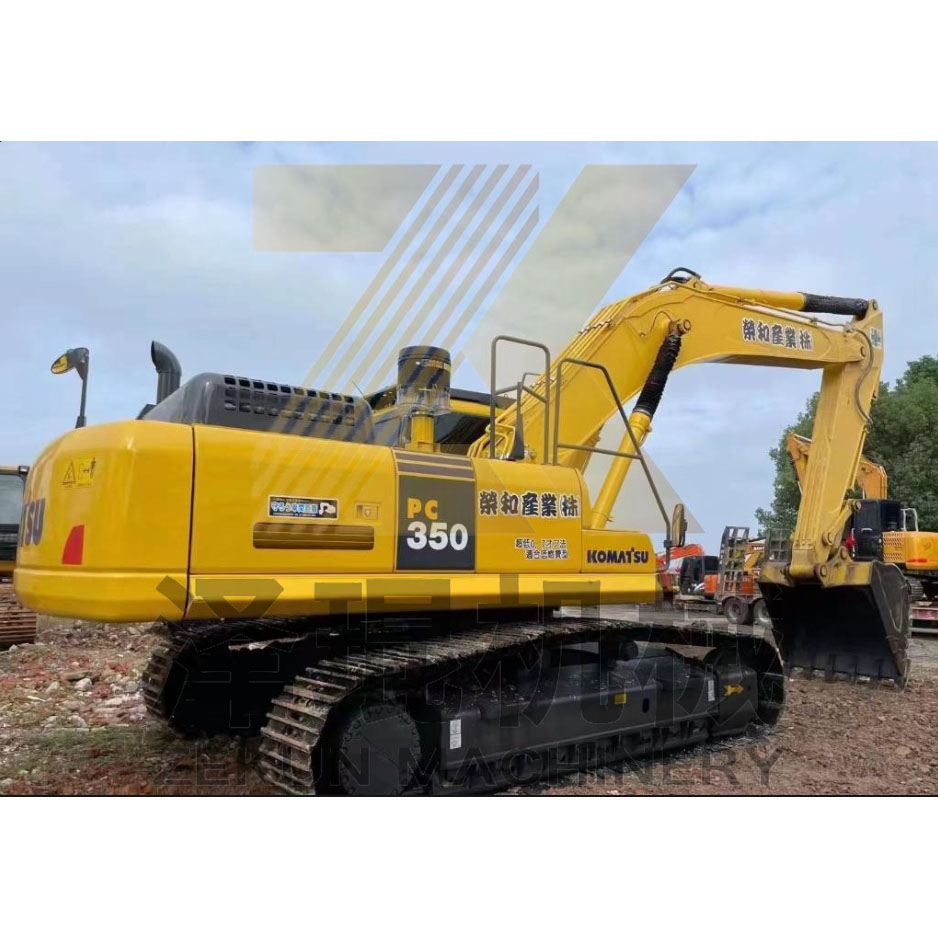 Used 35TON Komatsu PC350 Excavator PC350-7 1.4m3 Bucket In Shanghai