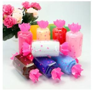 Quality New creative promotion gift product wedding gift candy shape towel wholesale