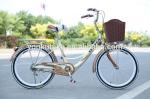Pedal Assist Ladies Fixed Gear 24 Inch City Bike
