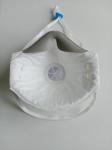 FFP2 Withe Cup Mask Valve whit CE/fDA Certification
