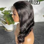 10A Front Human Hair Lace Wig Brazilian Body Wave 32 Inch Custom