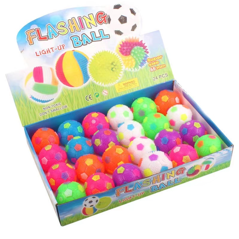 Multi-colors FLASHING Volleyball-SPIKY YOYO BALL and Affordable
