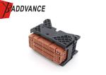 120 Pin Female Sealed Waterproof Automotive Connector Black And Brown Accepte