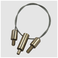 Lighting Cable Suspension Mounting Components Cable Grippers Safety Hook Lock Wire Grip