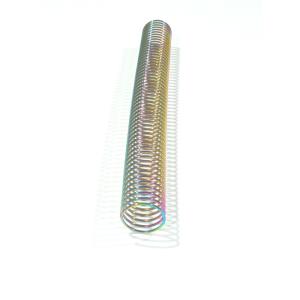 Quality Rainbow Single Loop Electroplated Metal Spiral Coils For Bookbinding wholesale