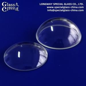 Quality Customized Optical Grade Glass Dome Lenses For Monitor System wholesale