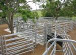 Horse 6 Bars Galvanized 30*60mm Corral Panel Fence