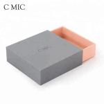 custom lid and base special textured paper watch box luxury watch packaging