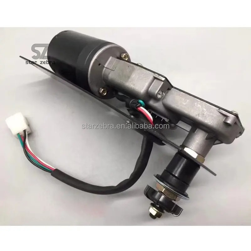 Excavator Replacement Windscreen Wiper Motor for PC200-5 Spare Parts