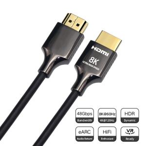 Quality Aluminum Alloy 0.5m 1m Ultra HDMI Cable 48gbps Hdmi 8k Cable wholesale