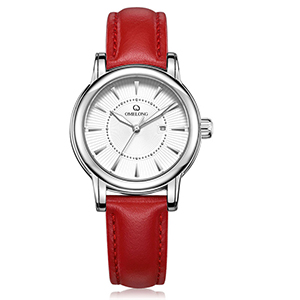 Fashion Luxury Stainless Steel Case Back Wristwatch for Couple Lover