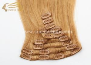 Quality 22 Inch Clip In Hair Extensions for sale - Hot Selling 55 CM Full Set 9 Pieces of Clip-In Remy Human Hair Wefts on Sale wholesale
