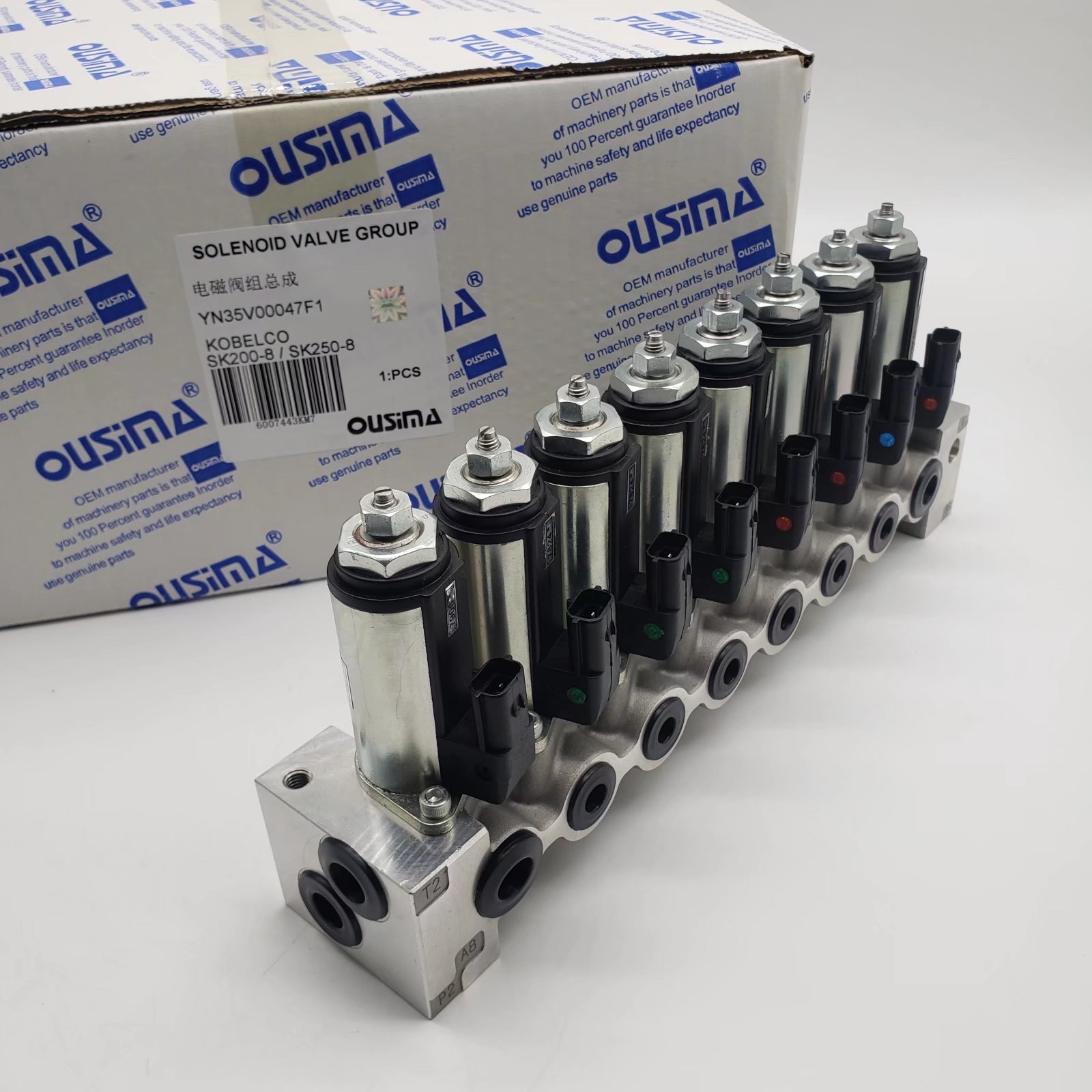 Yn35v00047f1 Stop Solenoid Valve For Kobelco Sk200-8 Sk250-8