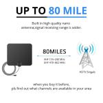 Digital TV Antenna for Indoor HDTV Antenna with Amplifier Signal Booster for 4K