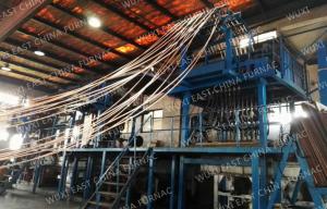 Quality Cooper Brass Bronze Upward Continuous Casting Machine 2000mt Capacity wholesale