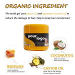 Vegan Edge Control Super Hold Hair Gel for All Ages Private Label Hair Styling