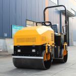 2 Ton Vibratory Road Roller for Soil Asphalt Compaction at 70Hz Excitation